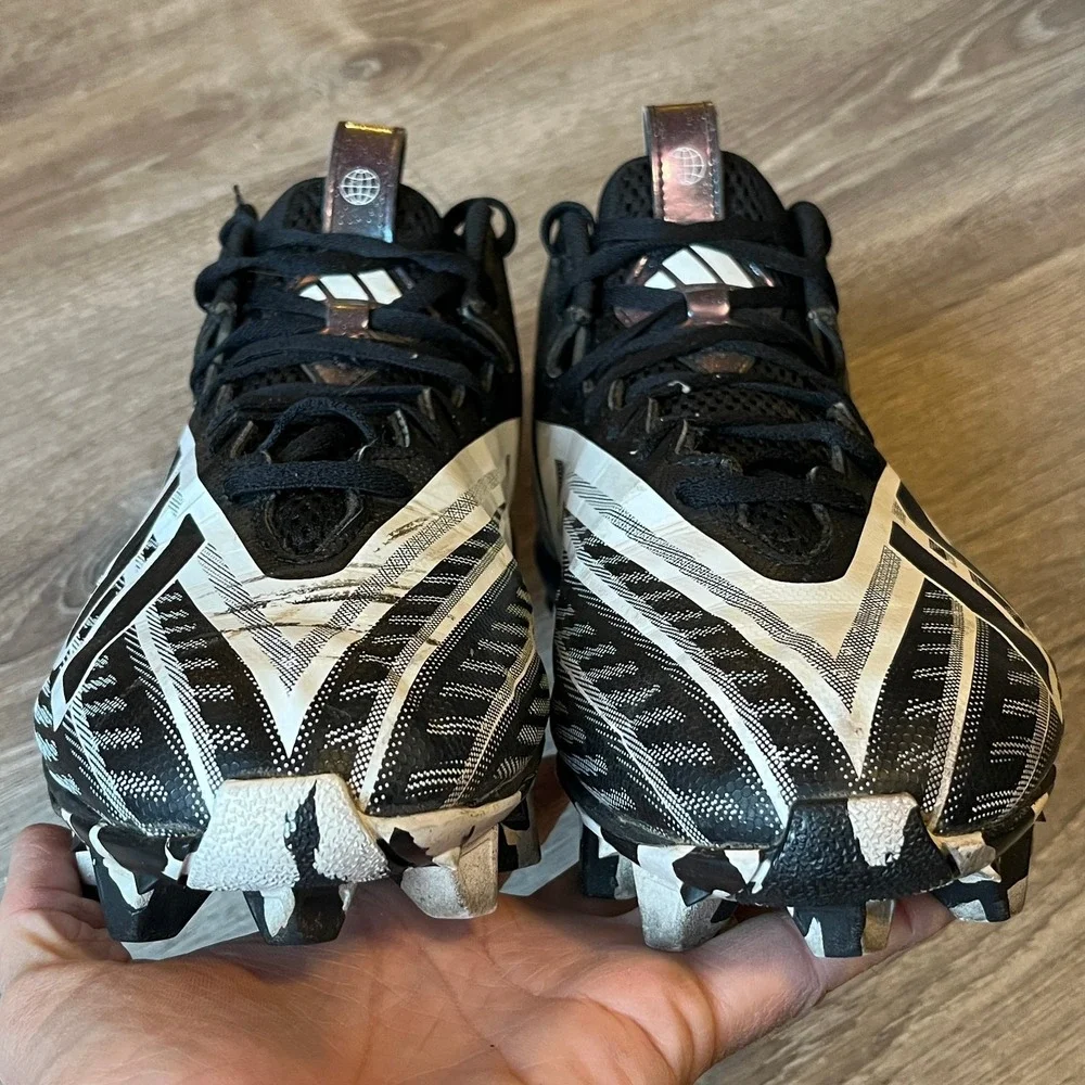 Adidas Freak Spark 23‎ Football Cleats Black White Mid Mens 11 UK 10.5 EU 45 1/3